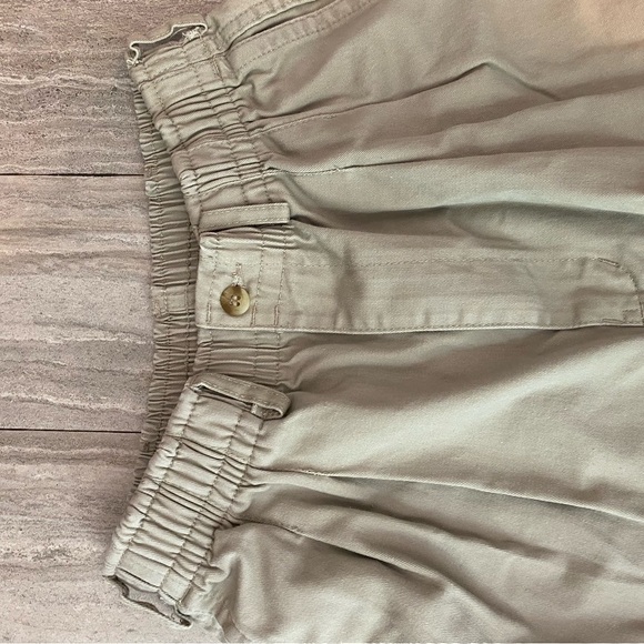 CREEKWOOD Mens DUCKS Elastic Waist Pants Khaki Tan 38 Tall - Picture 3 of 8